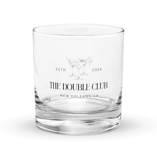 Double Club Rocks Glass